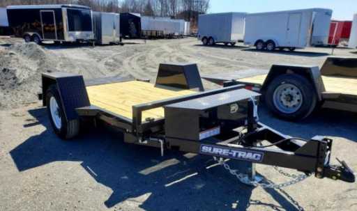 2024 Sure-Trac 5 x 10 6k single axle tilt bed equipment
