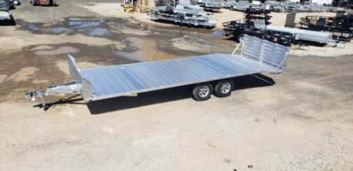 2025 Aluma 1024 h bt 102x24 aluminum flatbed trailer atv utv special