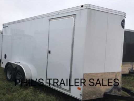 2023 Wells Cargo enclosed trailer 7x16 wells cargo 7 ft interior cargo trailer screwless