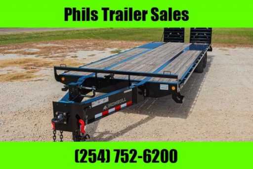 2023 Iron Bull equipment trailer 102 x 30 24k gvwr ironbull pintle hitch