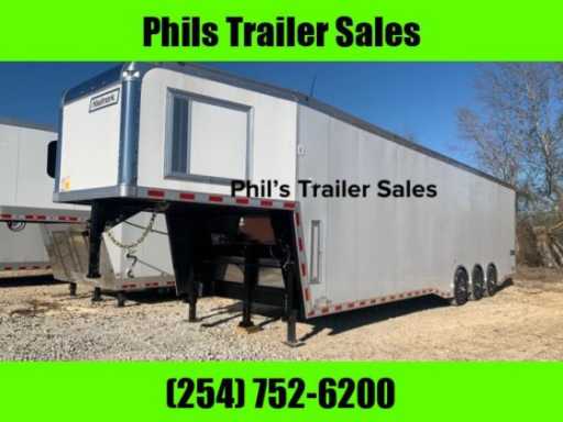 2023 Haulmark new 85x44 edge enclosed car race trailer gooseneck trailer cargo trailers
