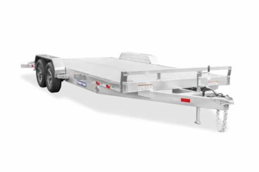 2022 Sure-Trac aluminum c-channel car hauler trailer 7' x 14' + 4' (10k)