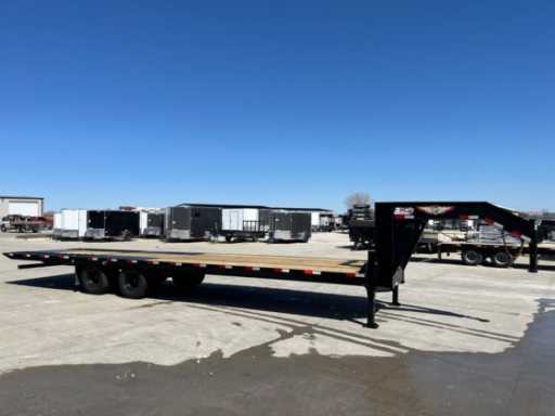 2024 AMP 102"x21'+9' 24k hydraulic tail gooseneck deckover trailer