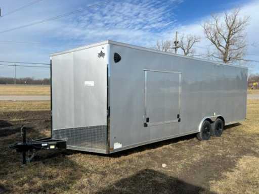 2024 Us Cargo 8.5 x 24 10k gvw us cargo enclosed car hauler trailer with escape door
