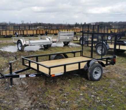 2024 American manufacturing operations 5 x 10 a.m.o. landscape light duty trailer