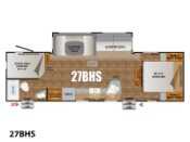 2017 Outdoors RV Manufacturing creek side 27bhs