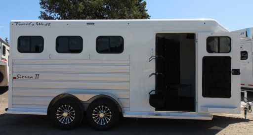 2024 Trails West sierra ii extra tall 3 horse trailer - exrtended tack room