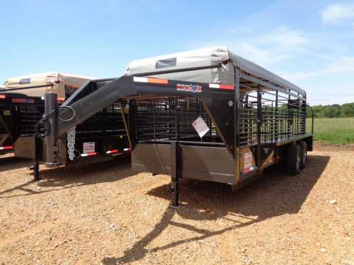 2023 Neckover 20'x6'8" cattle trailer