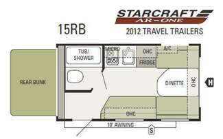 2012 Starcraft RV ar-one 15rb
