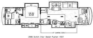 2008 Newmar dutch star 4317