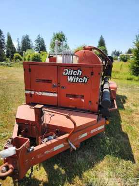 2007 Ditch Witch fx 30 tandem axle vacuum excavation trailer