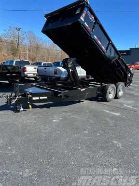 2024 Hawke hawke 7x16 dump trailer-- tarp -- 15k