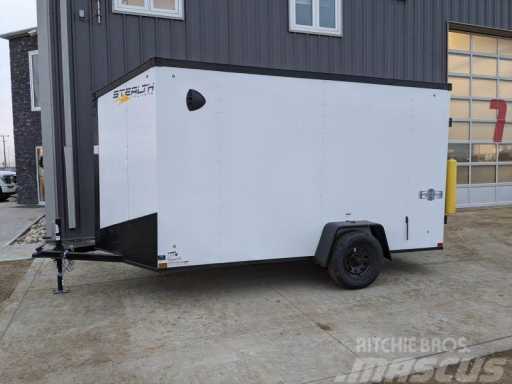 2024 Mustang 6ft x 12ft stealth mustang series enclosed cargo t
