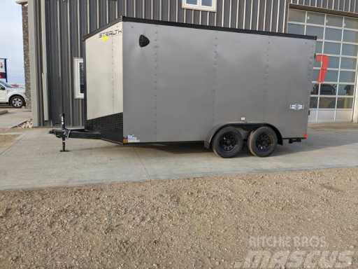 2024 Mustang 7ft x 14ft stealth mustang series enclosed cargo t