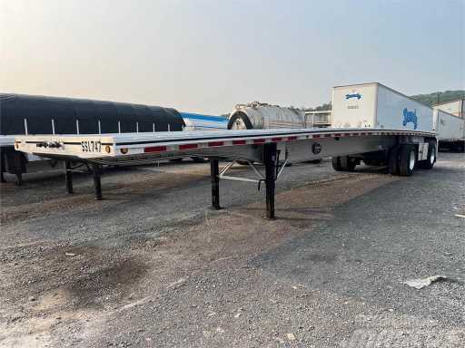 2020 Mac trailer 48'x102 flatbed with 2 cam lock boxes