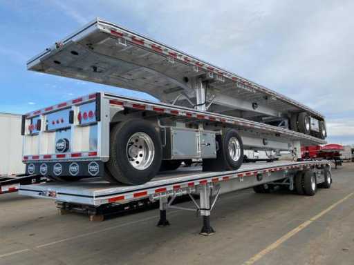 2024 Mac owner oppp all alum 48' flatbed, lift ax
