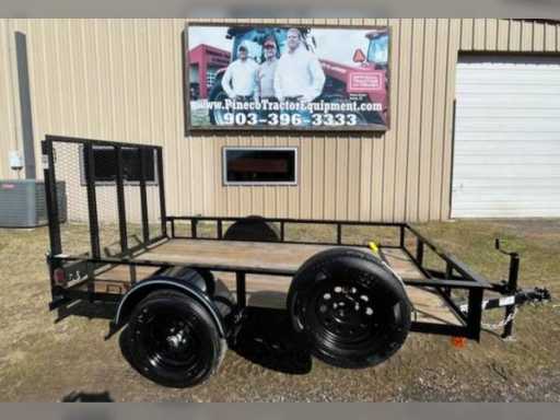 2023 Top Hat bumper pull 10’x60” utility trailer!