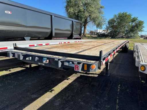 2019 Fontaine velocity 48' steel air ride flatbed, woo