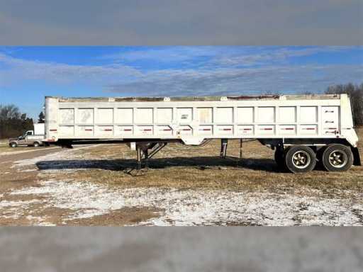 1992 East 40ft aluminum dump trailer