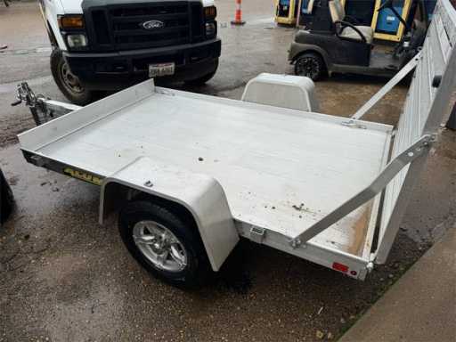 2024 Aluma 8 ft aluminum trailer