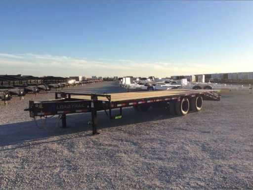 2024 Load Trail 102x25' deckover trailer flatbed equipme