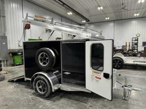 2024 Sundowner 5x8' enclosed cargo box trailer