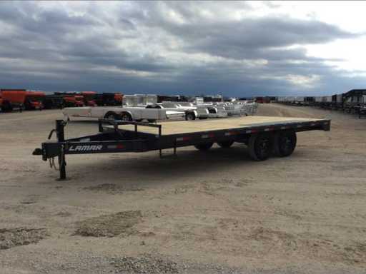 2024 Lamar 102x18' deckover trailer flatbed equipme