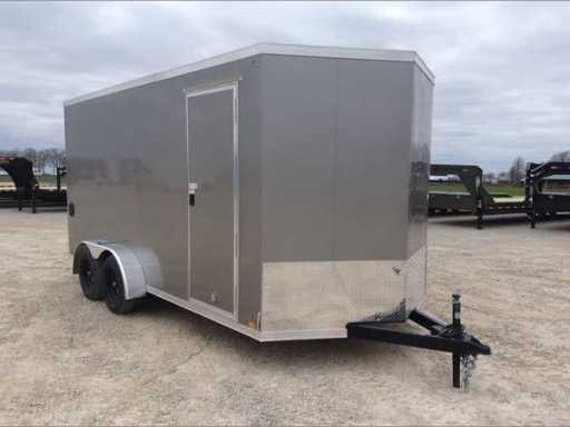 2025 Cross 7x16' enclosed cargo trailer 12" add hei
