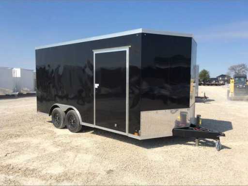 2025 Cross 8.5x16' enclosed cargo trailer 7k gvwr