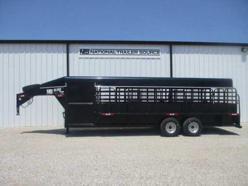 2022 Big Bend 24\' livestock gooseneck trailer